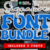 Signature Bundle Font