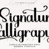 Signature Calligraphy Font