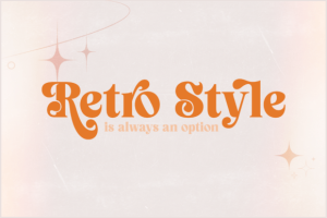Alternative view of Signature Mango Font