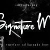 Signature Men Font