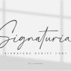 Signaturia Font