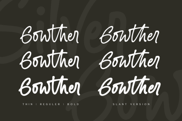 Silver Gowther Font - Image 2