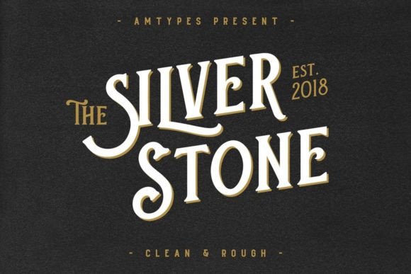 Silver Stone Font