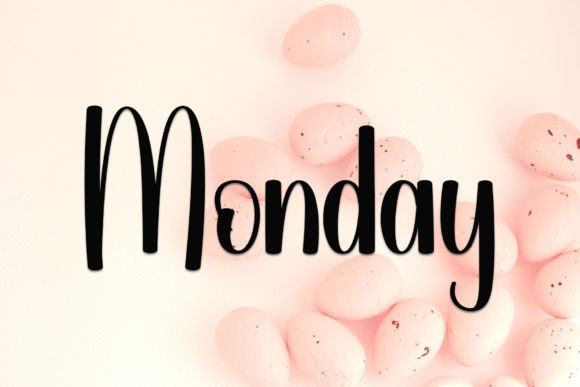 Simple Birthday Font - Image 2