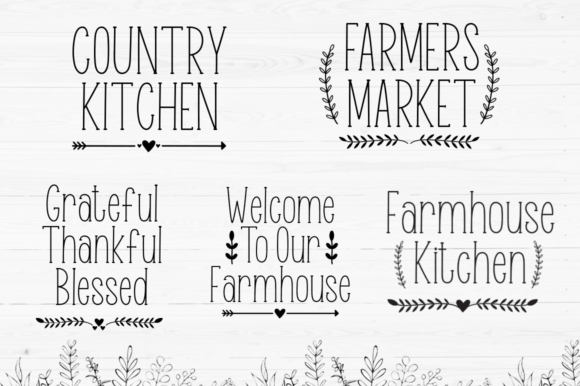 Simple Farmland Font - Image 2