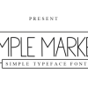 Simple Market Font