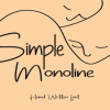 Simple Monoline Font