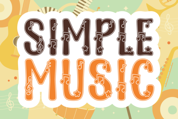 Simple Music Font