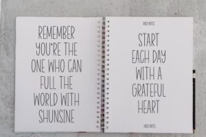 Alternative view of Simple Notes Font