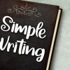 Simple Writing Font