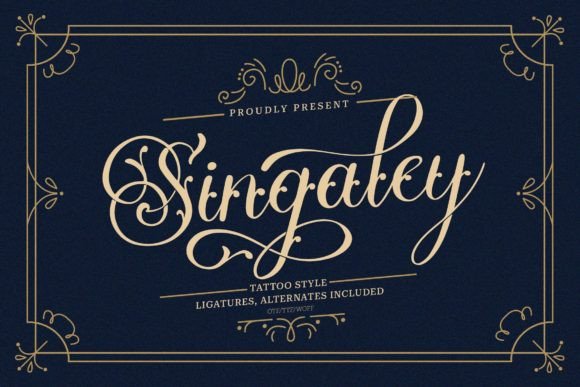 Singaley Font