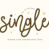 Single Font
