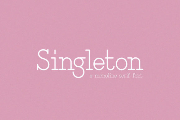 Singleton Font