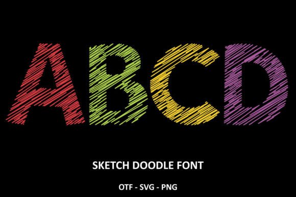 Sketch Doodles Font