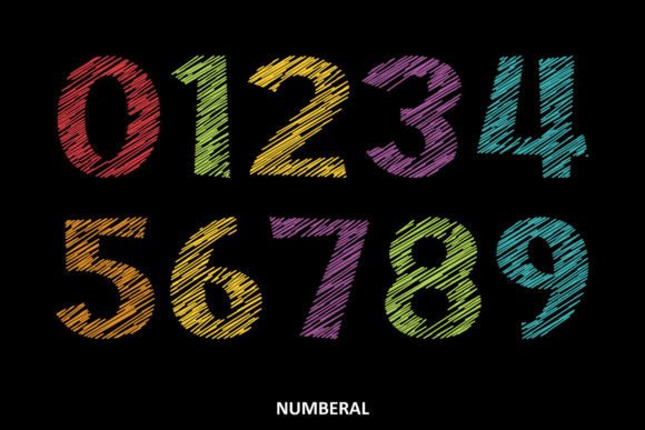 Sketch Doodles Font - Image 5