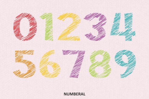 Sketch Doodles Font - Image 6