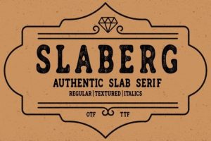 Slaberg Font