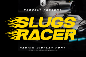 Slugs Racer Font