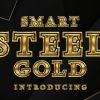 Smart Steel Gold Font