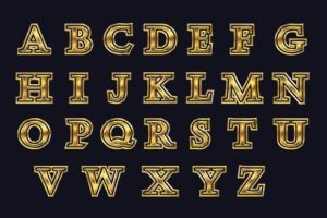 Alternative view of Smart Steel Gold Font