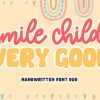 Smile Child Very Good Font