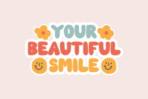 Alternative view of Smile Kinds Font