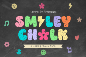 Smiley Chalk Font