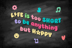 Alternative view of Smiley Chalk Font