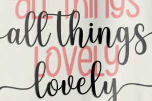 Alternative view of Smith Family Font