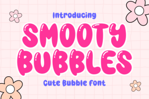 Smooty Bubbles Font