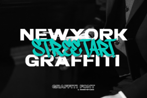 Alternative view of Snikers Font