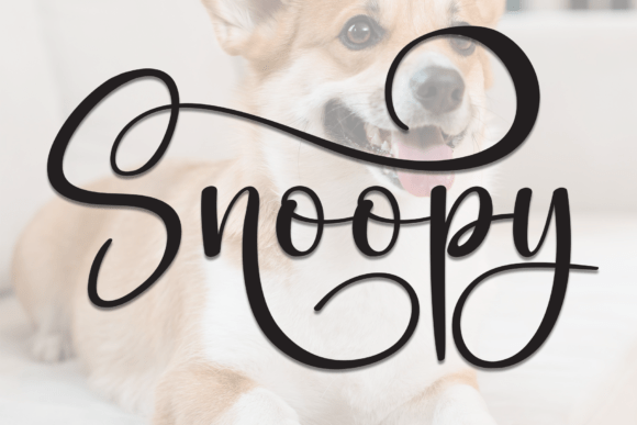 Snoopy Font