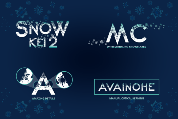 Snow Kei 2 Font - Image 4