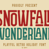 Snowfall Wonderland Font
