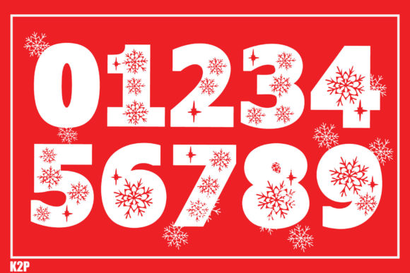 Snowflake Font - Image 4