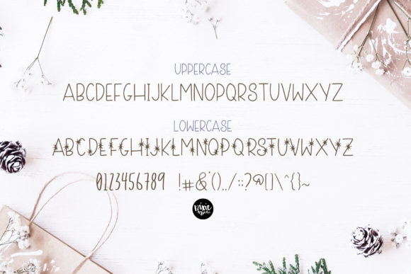 Snowflake Font - Image 3