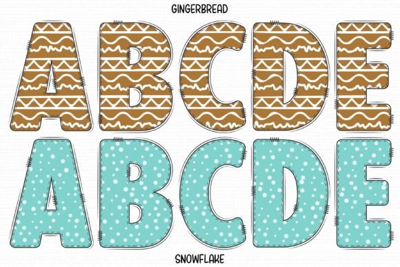 Snowflake Font - Image 4