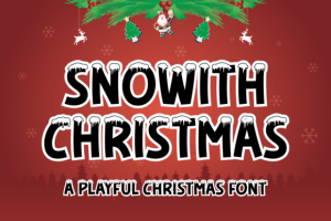 Snowith Christmas Font