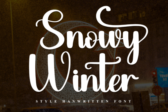 Snowy Winter Font