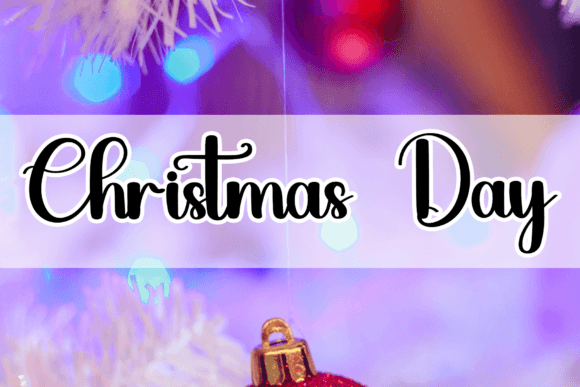 Snowy Winter Font - Image 2