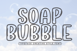 Soap Bubble Font