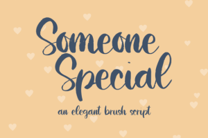 Someone Special Font