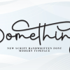Something Font