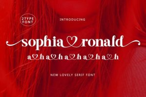 Sophia Ronald Font
