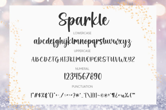 Sparkle Font - Image 6