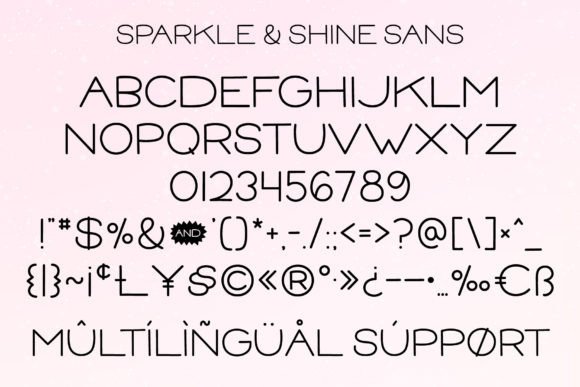 Sparkle & Shine Font - Image 2