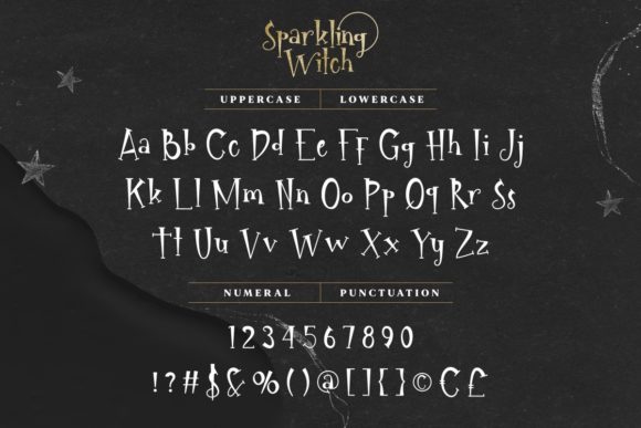 Sparkling Witch Font - Image 4