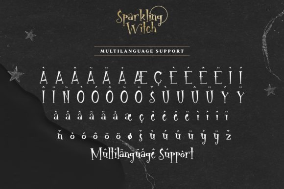 Sparkling Witch Font - Image 6