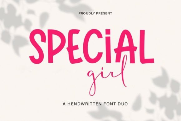 Special Girl Font