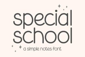 Special School Font